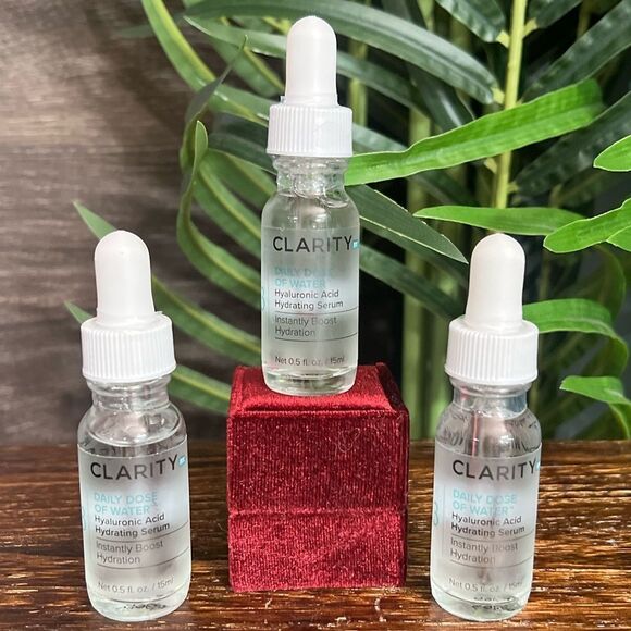 Bundle 3-ClarityRx Daily Dose of Water Hyaluronic Acid Serum for Face, .5 fl oz. - Picture 11 of 16